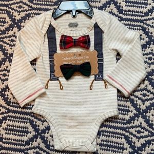 Long sleeve boys onesie